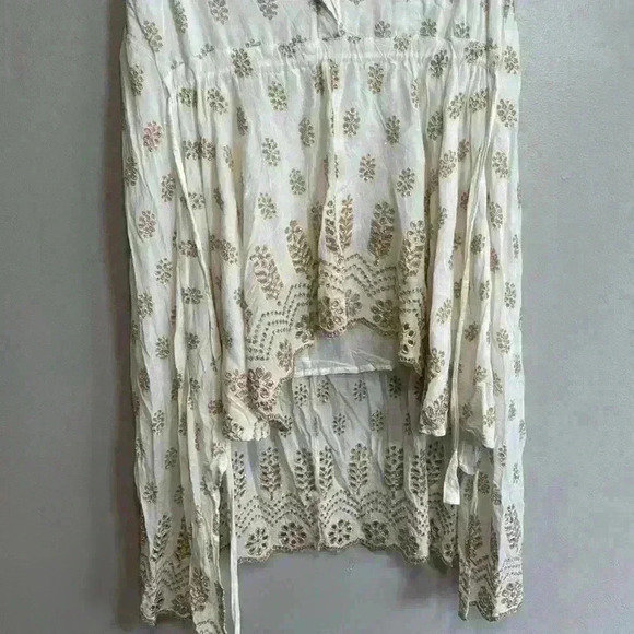 Ruby Yaya high low gold embellished top XS - Picture 8 of 9